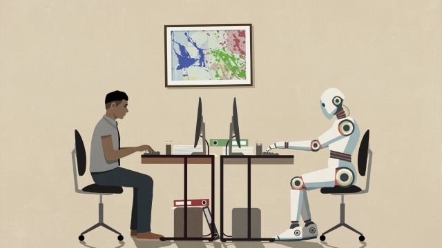 KI, AI, Künstliche Intelligenz, Arbeitsplatz